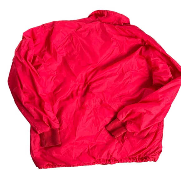 VTG 90s y2k antigua windbreaker jacket red Mickey Mouse golf men xlarge made USA - Picture 2 of 5